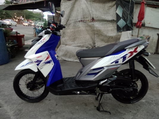 ขาย Yamaha TTX สี ขาว-น้ำเงิน หัวฉีดประหยัดน้ำมัน รถปี56 สวยๆครับ