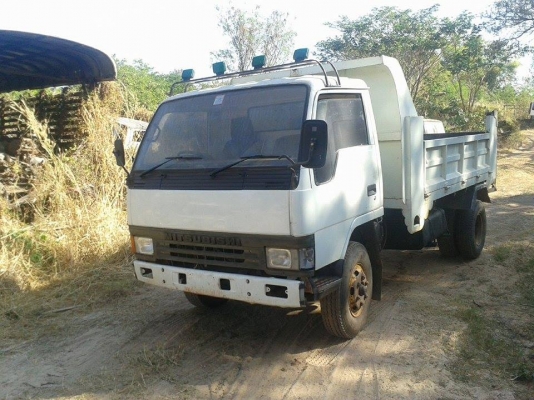 รถดัมพ์ 6ล้อ มิตซูบิชิ 150แรงม้า เครื่องดี เฟืองท้าย F ตัวถังสวย ราคาถูก