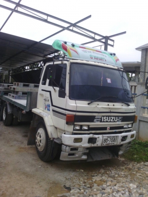 10ลัอ 2 เพลาทำเพลาเดียว isuzu FVZ.  210แรงเครื่อง6HH1.  มีระบบลาก เล่มอยูีที่แนนท์