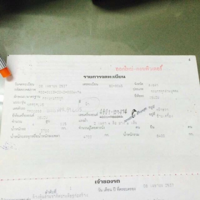 6ล้อดั้ม115แรง isuzu.  Npr 59LU5.  ปี 2537  เฟืองท้าย. F รถสภาพดี สวยใช้ได้ เล่มพร้อม