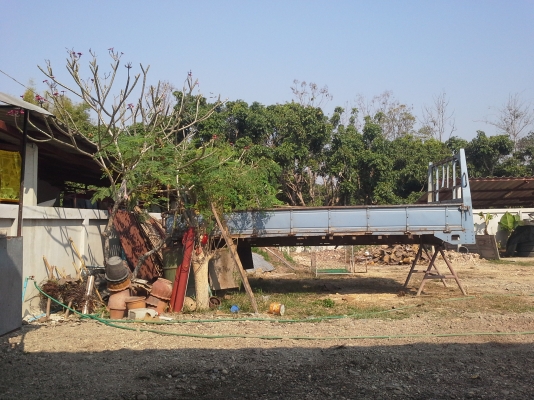 ขายกะบะคาร์โก้  ของNPR ยาว 4.30 ม. ไม้คานยังสวย ฝาข้าง ฝาท้ายสวย ใส่ใช้งานได้เลย  ต่อรองได้