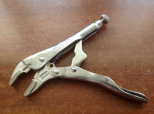 ขายคีมล็อค IRWIN VISE GRIP 5WR ปากโค้ง เป็นคีมตัดได้ในตัวเดียว