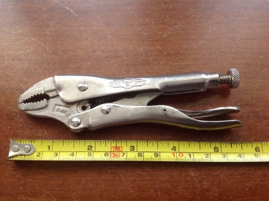 ขายคีมล็อค Petersen Dewitt 5WR Vise Grip ปากโค้ง ปากตัด ขายคีมล็อค Petersen Dewitt 5WR Vise Grip ปากโค้ง ปากตัด