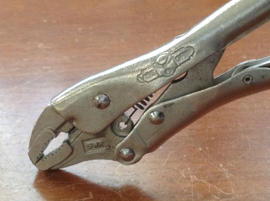 ขายคีมล็อค Petersen Dewitt 5WR Vise Grip ปากโค้ง ปากตัด