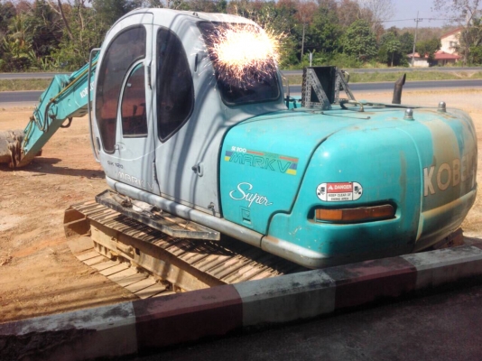 SK120-5.  M5. Super. มีเล่มทะเบียน มีลายเจาะ.  มีหัวกระแทก เอา/ป้ลยครบชุด