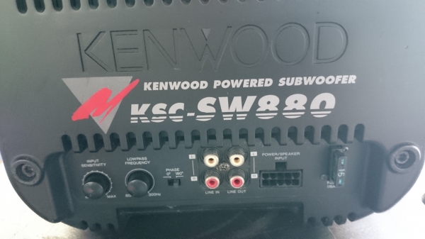 ลำโพง BaZuKa Kenwood KSC-SW880