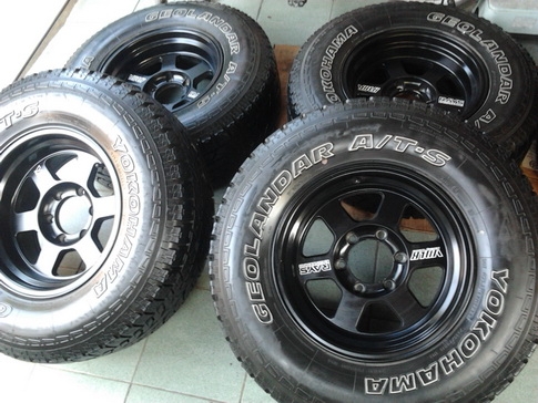 TE37 +BF All 265/70/16 ปี09  สภาพสวยๆ 1ชุด