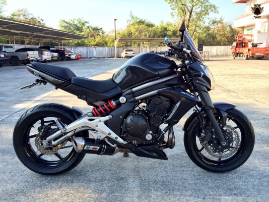 KAWASAKI ER6N 650cc ABS รุ่นปี 2012 พร้อมของแต่ง ทะเบียนพร้อมโอน 187,000 -