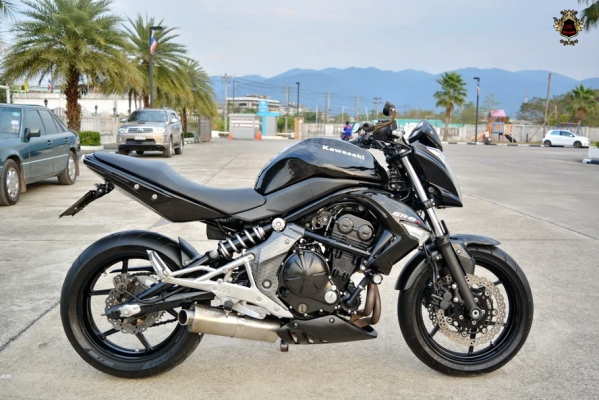 KAWASAKI ER6N 650cc ABS รุ่นปี 2011 พร้อมของแต่ง ทะเบียนพร้อมโอน 149,000 -
