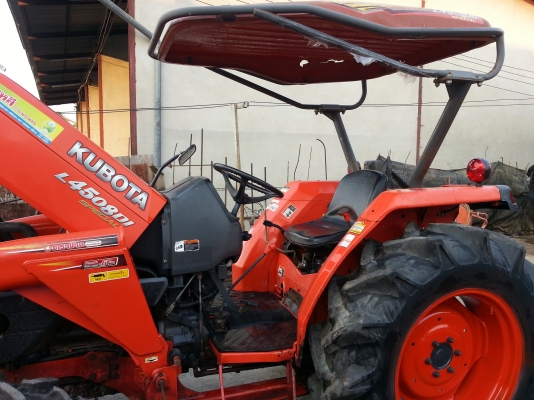 คูโบต้า L4508DI  4WD พร้อมใบมีดสเปเชี่ยว..รถปี 54 สภาพดีครับ