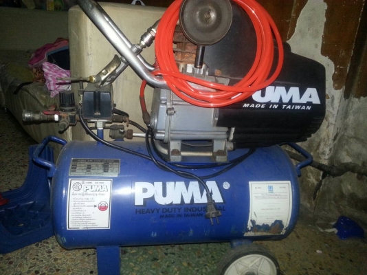 ขายปั๊มลมโรตารี่ puma 25 ลิตร