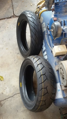 ขายเป็นคู่ ยางขอบ12 ยางใหม่ ถูกๆๆ1,500 ไว้ทำล้ออ้วน