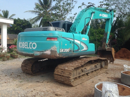 ขายรถแบคโฮ KOBELCO SK200-8 YN11-48920 ทำงานมาแล้ว 11,200ชั่วโมง สนใจโทร 081-970-1072