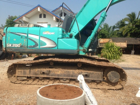 ขายรถแบคโฮ KOBELCO SK200-8 YN11-48920 ทำงานมาแล้ว 11,200ชั่วโมง สนใจโทร 081-970-1072