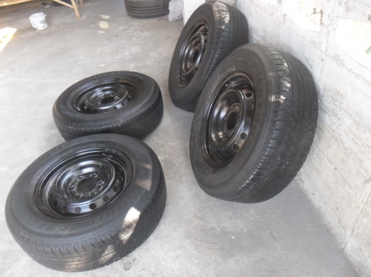 ล้อกะทะ 17นิ้ว 6รู พร้อมยาง สวยๆ 4 ล้อ ราคา 5700 บาท ล้อกะทะ 17นิ้ว 6รู พร้อมยาง สวยๆ 4 ล้อ ราคา 5700 บาท