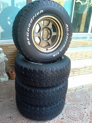 มีของมาขายครับ te37x + bf 265/75/16 ทั้งชุด 16500 บาท