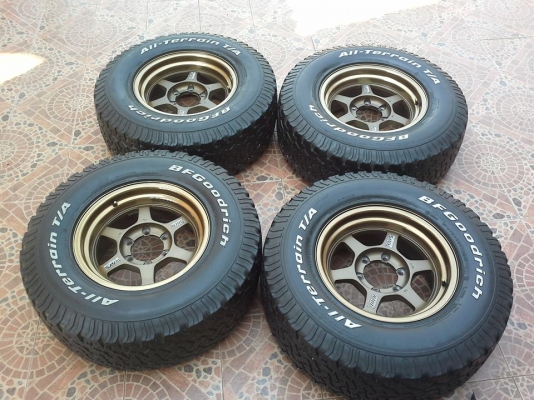 มีของมาขายครับ te37x + bf 265/75/16 ทั้งชุด 16500 บาท