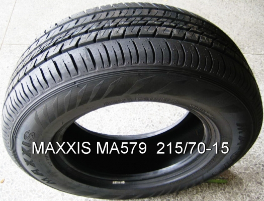 ราคาพิเศษ ยาง maxxis MA579 size215/ 70-15 ปี15