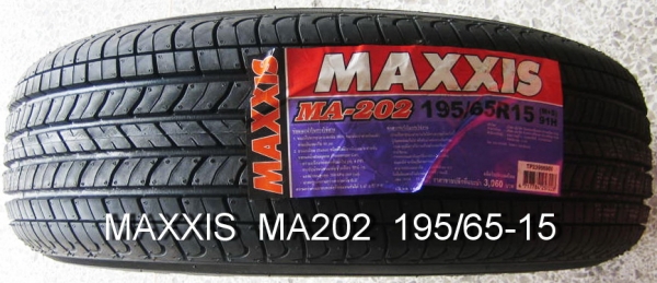 ด่วน ราคาพิเศษ ยาง maxxis MA202 size 195/ 65-15 ปี15