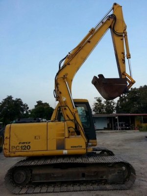 ขาย Komatsu PC 120-6E ใบแทรค 70เซน. นำเข้าจากญี่ปุ่น พร้อมใช้งาน 090-986-2521