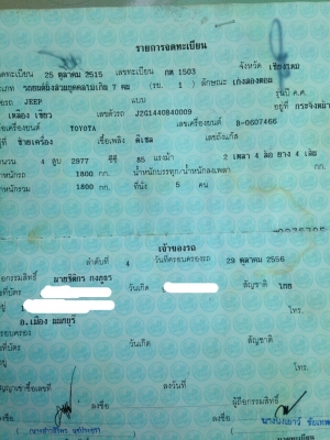 ขายjeepยกสูง หายากพร้อมใช้งาน มีเล่มทะเบียน เจ้าของขายเอง ขายjeepยกสูง หายากพร้อมใช้งาน มีเล่มทะเบียน เจ้าของขายเอง