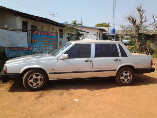 VOLVO740 กิน 1JZ เทอโบ แก้สแล้ว เกียร์ออโต้ เบาะหนัง ภาษีขาด55