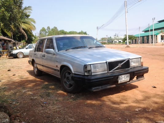 VOLVO740 กิน 1JZ เทอโบ แก้สแล้ว เกียร์ออโต้ เบาะหนัง ภาษีขาด55