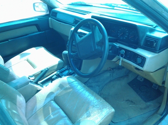 VOLVO740 กิน 1JZ เทอโบ แก้สแล้ว เกียร์ออโต้ เบาะหนัง ภาษีขาด55