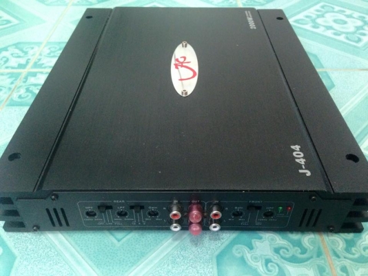 แอมป์4ch jac มือสองสภาพเหมือนใหม่ ใช้งานปกติเสียงดี ขาย 1450 บาท