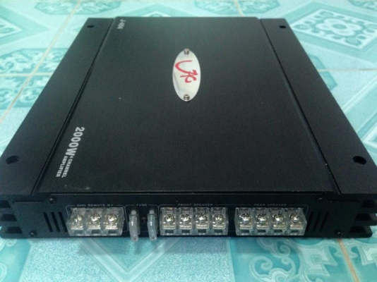 แอมป์4ch jac มือสองสภาพเหมือนใหม่ ใช้งานปกติเสียงดี ขาย 1450 บาท