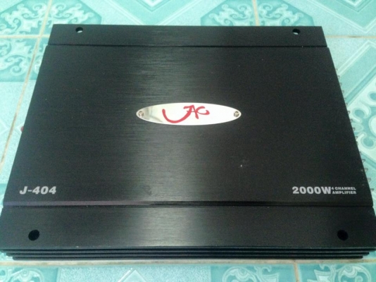 แอมป์4ch jac มือสองสภาพเหมือนใหม่ ใช้งานปกติเสียงดี ขาย 1450 บาท
