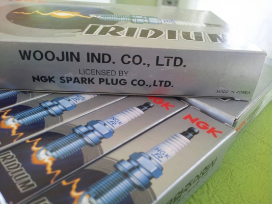 **หัวละ 490/ชุด6หัว 2,900 ** หัวเทียน HINO NGV FM1JKA 260 แรงม้า (เครือง JO8C) ของ NGK แท้