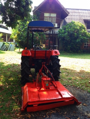 ขายรถไถคูโบต้า L2202DT (4WD) พร้อมผานพรวน 5x22, โรตารี่, ตัดหญ้าของฮุย 120 ซม. รถ 2 เพลา ยางใหม่ 4 เส้น พร้อมใช่้งาน