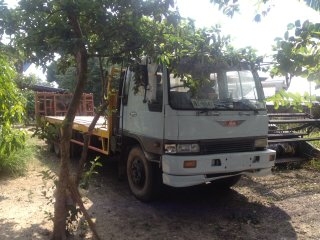 ขาย 10 ล้อเทรลเลอร์รถเกี่ยว HINO สิงไฮเทคแคนซี TE120 ปี 25 เครื่อง EH700  1 เพลา