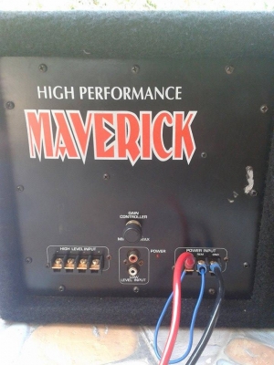 BASS BOX MAVERICK 8 นิ้ว USA แท้ ไม่เคยแกะ BASS BOX MAVERICK 8 นิ้ว USA แท้ ไม่เคยแกะ