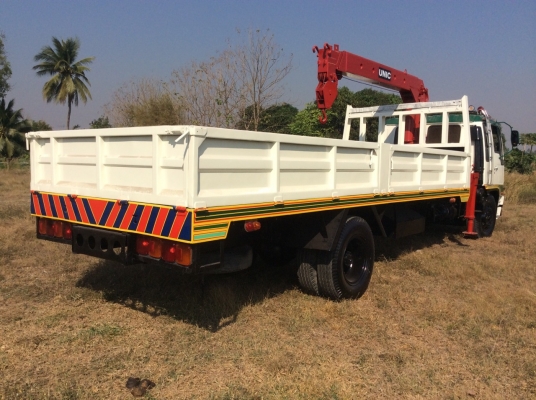 HINO 6 ล้อFF ติดเครน 4.5ตัน 3ปอก เครื่องดี ยางดี ครัทซีสวย ใหญ่ยาวตลอด กระบะยาว 6.2ม. รถพร้อมใช้งาน ขาย 830,000 บาท