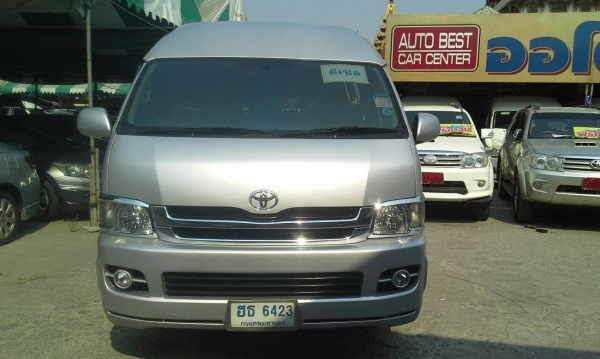 ขายรถตู้ TOYOTA COMMUTER 4D4 ปี 2010 เกียร์ ธรรมดา ราคา 759,000 บาท โทรติดต่อตันหยงค่ะ. 0922726669
