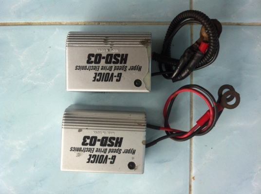 G-VOICE HSD-03 Hyper Speed Drive Electronics กล่องเพิ่มประสิทธิภาพรถยนต์ มือ2 ญี่ปุ่น