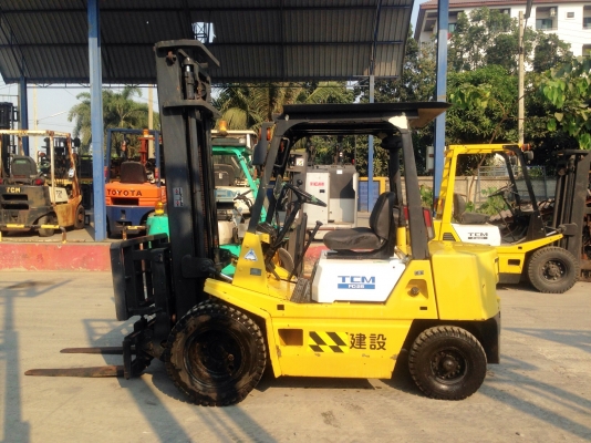 -:-*&bull;* ข า ย ร ถ ย ก นำ เ ข้ า*&bull;*TCM FD25Z2 เครื่องดีเซล เสาสูง4เมตร เกียร์ครัช สนใจติดต่อ 083-062-0223(ปอนด์)