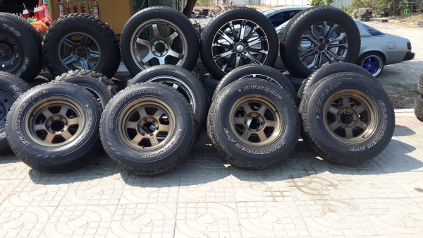 te37 ขอบ16 พร้อมยางดอกหนาๆ