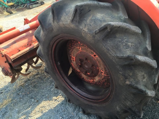 คูโบต้าตามสภาพ รุ่น L4708 พร้อมใบมีดและโรตารี่