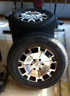 ขายล้อ 17" 6/139 หกรู กระบะ ขายถูก แม็ก Anvanti