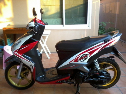 ขายMio125MX ปี54 ล้อแม็ก รถบ้านเครื่องเดิมๆสภาพดีมาก