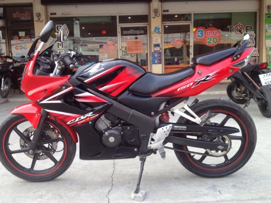 ขาย ฮอนด้า CBR 150R สีแดง-ดำ ปี 51 ไมล์เหลืองตัวสุดท้าย