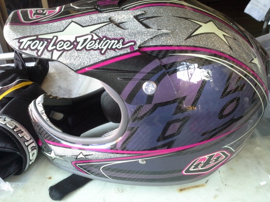 หมวกมือสองครับ troy lee designs