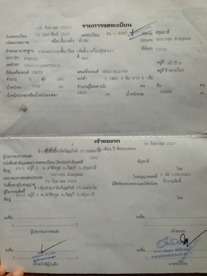 ขายรถร็อกกี้175แรง ติดเครน3ตัน 5ปลอก พ.เพาเวอร์ เบรกทิฟฟี่ ภายในสวย แอร์เย็น เครื่องดี แคชซีสวย สภาพพร้อมใช้งาน เอกสารพร้อมโอน จัดไฟแนนซ์ได้ เงื่อนไขง่ายๆวันเดียวรับรถ สนใจโทร 090-8588220คุณนะ 093-3258446คุณบิวตี้ ID:narong498 หรือ www.truck.in.th/498 หรื