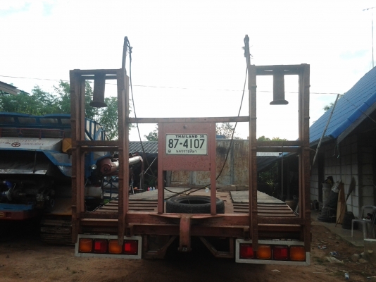 เทลเลอร์ 2 เพลา ทะเบียนพร้อมโอน ราคา  350000 ต่อรอง ภายในอาทิตย์นี้เท่านั้น