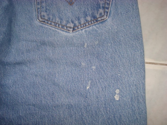 รหัส0767 ยีนส์Levi's 501 ผ้าทราย ของแท้ มือสอง เอว 37 ยาว 29 made in usa