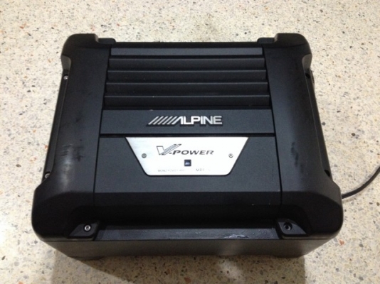 ซับบ๊อก8นิ้ว ALPINE MRP M350 เเอมคลาสดีในตัวของเก่าญี่ปุ่นสภาพดี