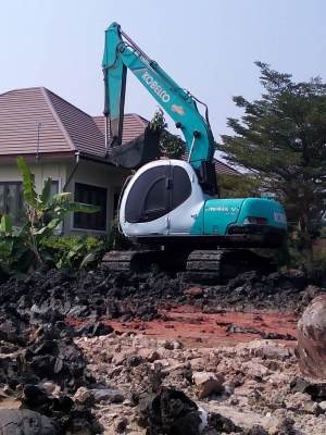 KOBELCO SK120 MACK 5 ธรรมดาไฟฟ้าครบ เล่มทะเบียน